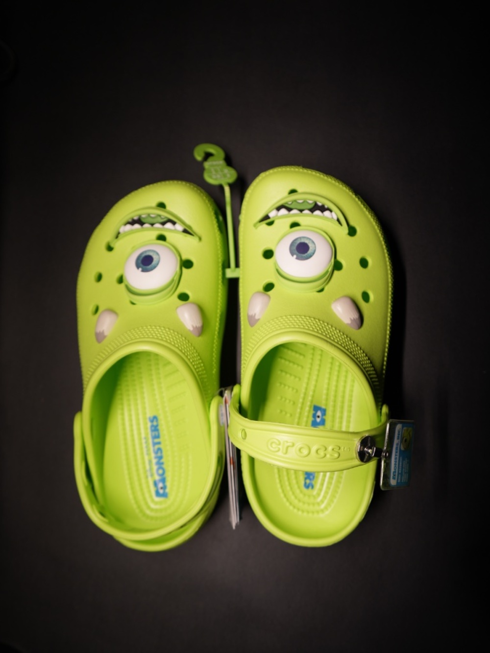 Crocs x Monsters Inc Mike Wazowski Classic Clog - J6 BNWT